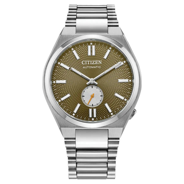 Citizen "Tsuyosa" Automatic Small Seconds Brown 40mm Watch NK5010-51X