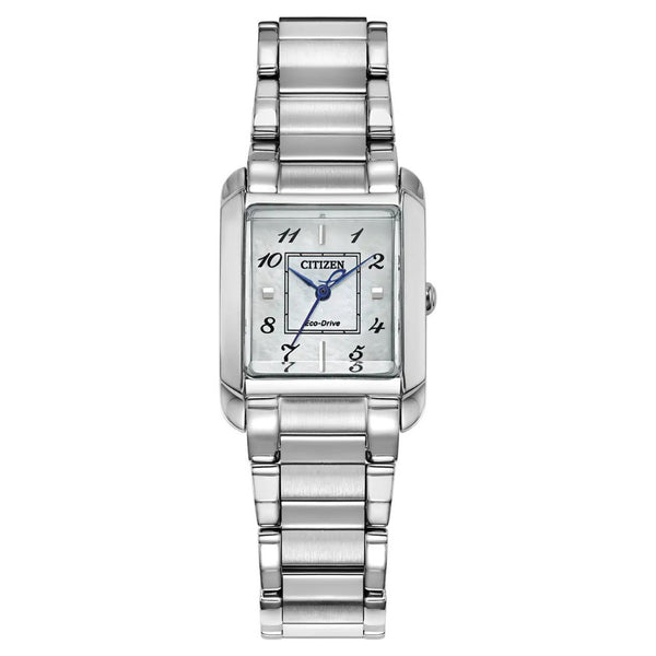 Citizen Eco-Drive L Bianca Steel 22mm Watch EW5600-52D