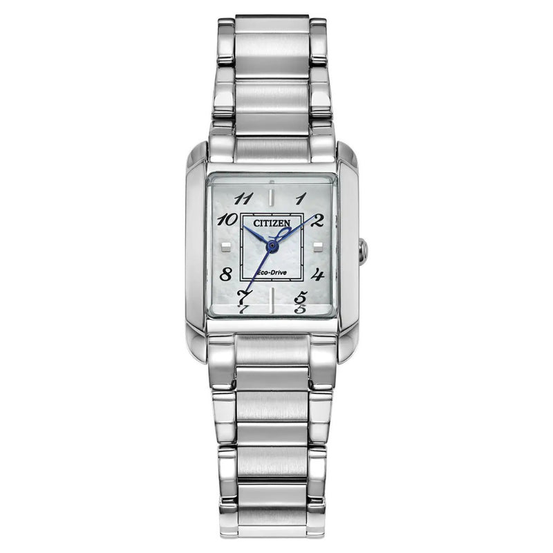 Citizen Eco-Drive L Bianca Steel 22mm Watch EW5600-52D