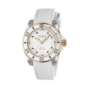 GUCCI Dive Automatic White & Rose 36mm Watch YA136407