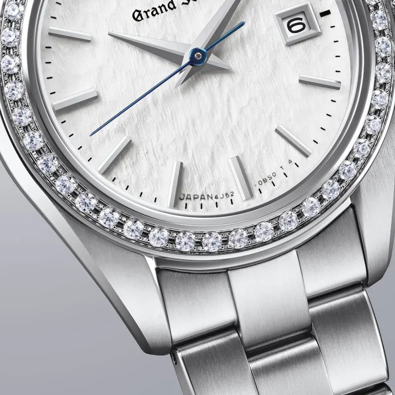 Grand Seiko Heritage 'Diamond Snowflake' Quartz 29mm Watch STGF385
