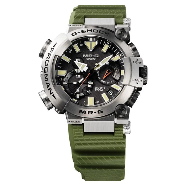 G-SHOCK MR-G Frogman Goliath Green Rubber Strap Watch MRG-BF1000RG-3ADR