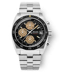 Nivada Grenchen Chronosport Mecaquartz Steel Bracelet 38mm Watch 77001Q45
