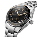 Longines Spirit Zulu Time Steel Grey & Ceramic Bezel 39mm Watch L3.802.4.50.6