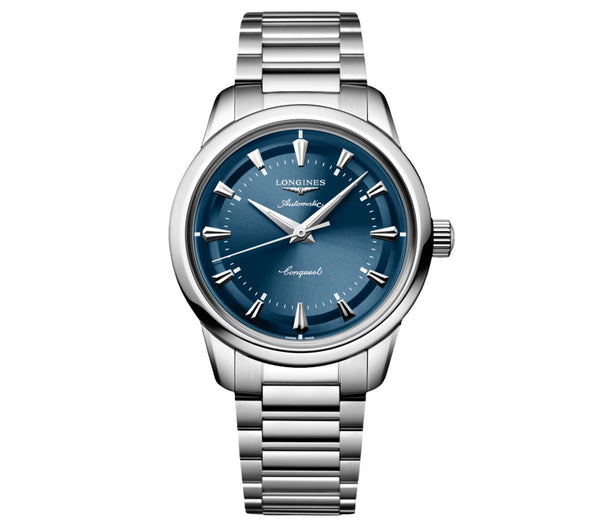 Longines Conquest Heritage Blue 38mm Watch L1.649.4.92.6