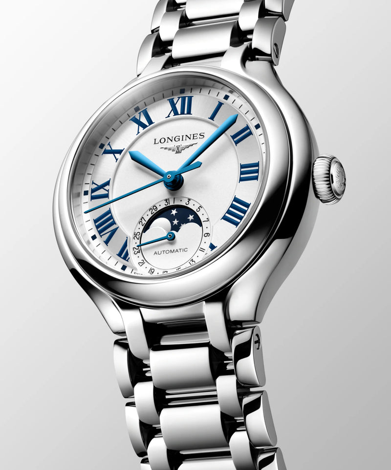 Longines Primaluna Moonphase Steel 34mm L8.126.4.71.6