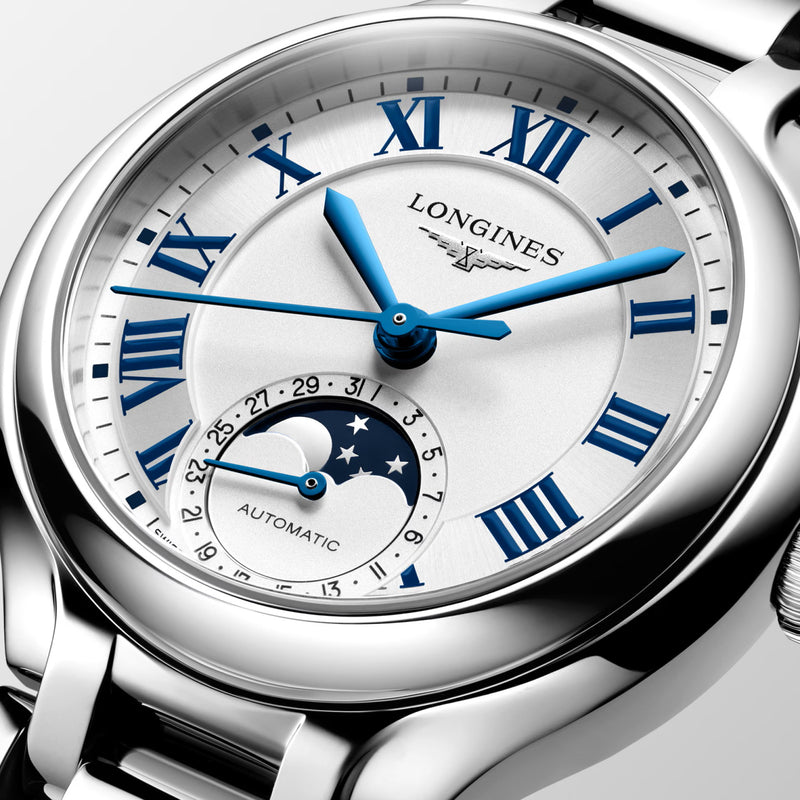 Longines Primaluna Moonphase Steel 34mm L8.126.4.71.6
