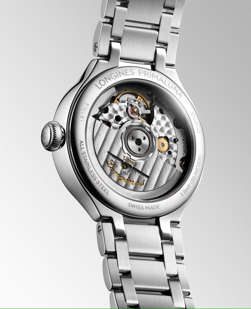 Longines Primaluna Moonphase Steel 34mm L8.126.4.71.6