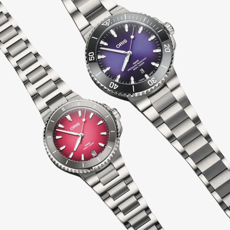 Oris Aquis Date Taste of Summer 36.5mm Watch 01 733 7792 4158-07 8 19 05P