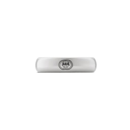 Gucci Blind For Love Sterling Silver 5mm Ring