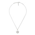 Gucci Blind For Love Sterling Silver Circle Pendant