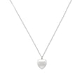 Gucci Blind For Love Sterling Silver Heart Pendant