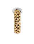 Fope Flex'It 18ct Yellow Gold Ring with Diamonds