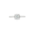 Brilliant Cut Single Stone 1.00ct Lab Grown Diamond, Platinum