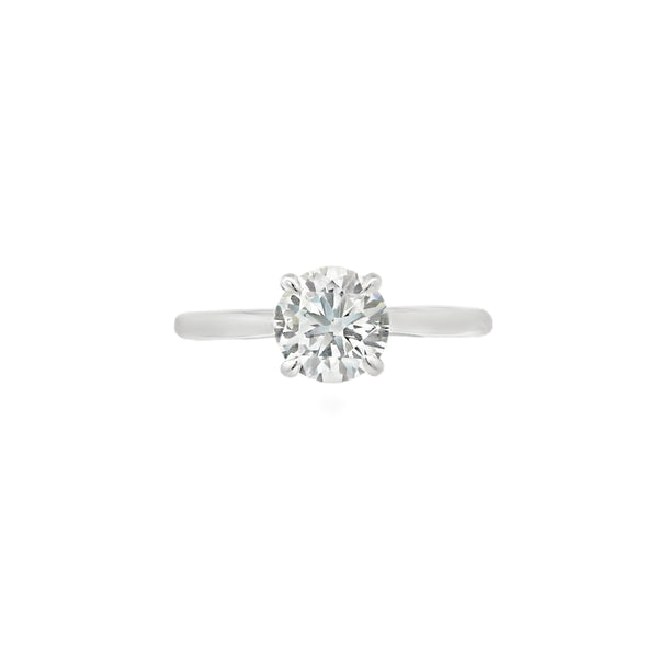 Brilliant Cut Single Stone 1.00ct Lab Grown Diamond, Platinum