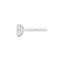 Emerald Cut Single Stone 3.02ct Lab Grown Diamond, Platinum