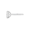 Emerald Cut Single Stone 4.03ct Lab Grown Diamond, Platinum