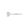 Round Brilliant Cut Single Stone 2.00ct Lab Grown Diamond, Platinum Ring