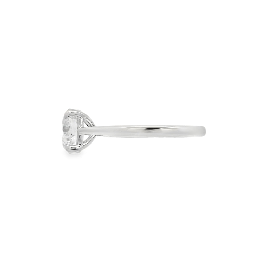 Round Brilliant Cut Single Stone 2.00ct Lab Grown Diamond, Platinum Ring