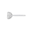 Round Brilliant Cut Single Stone 5.01ct Lab Grown Diamond, Platinum Ring