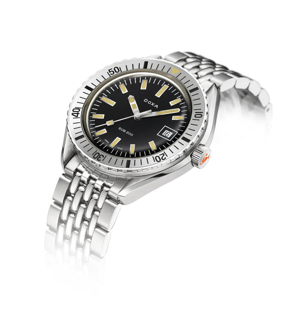 Doxa SUB 200 Sharkhunter Stainless Steel Bezel 42mm 796.10.101.10