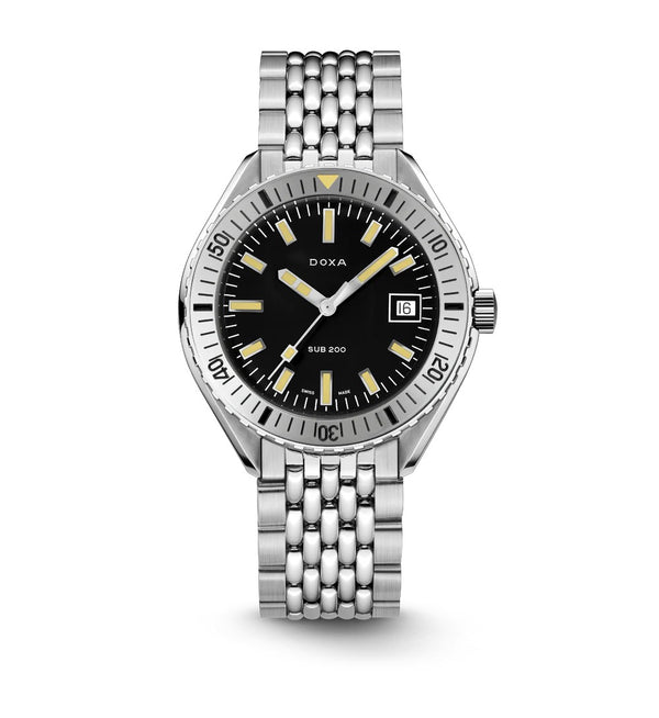 Doxa SUB 200 Sharkhunter Stainless Steel Bezel 42mm 796.10.101.10