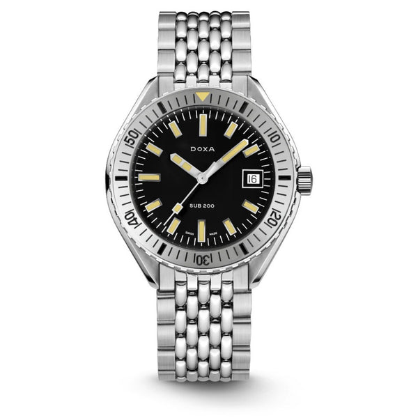 Doxa SUB 200 Sharkhunter Stainless Steel Bezel 42mm 796.10.101.10