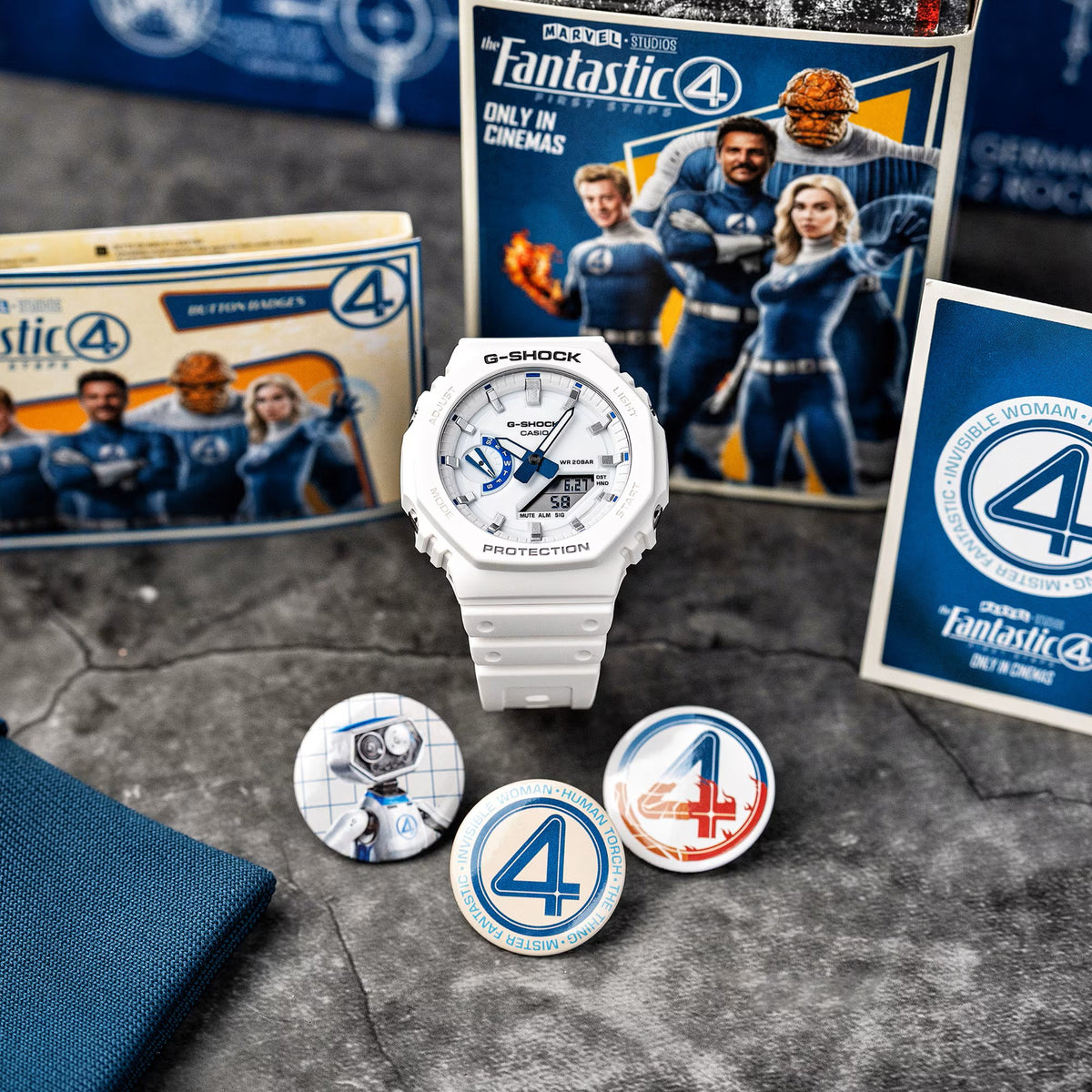 G-SHOCK 2100 Marvel Fantastic Four First Steps GA-2100HDS-7AER-F4