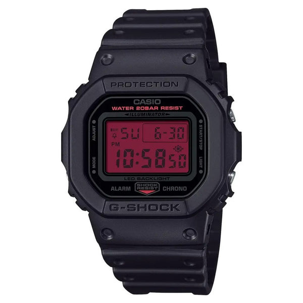 G-SHOCK 5600 Red & Black Watch DW-5600BBR-1ER
