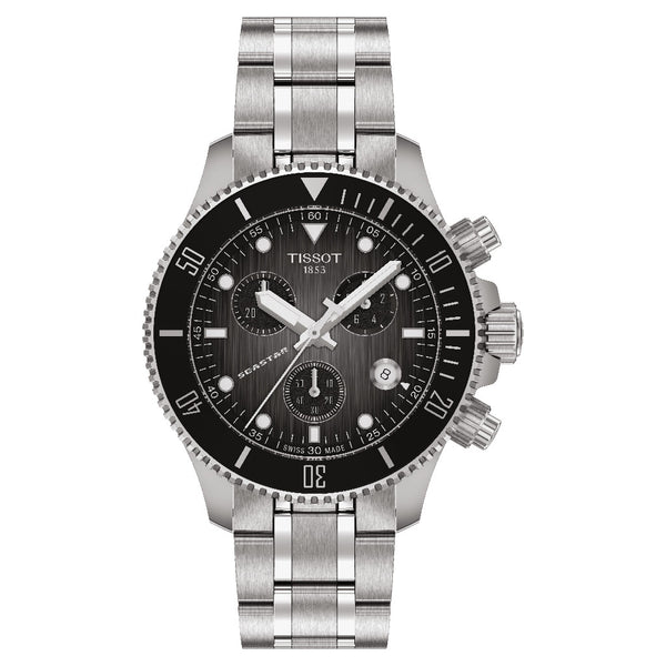 Tissot Seastar Black Dial 38mm Watch T1202171106100