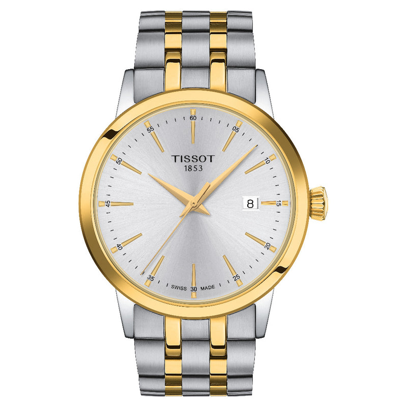 Tissot Classic Dream Two Tone 42mm Watch T1294102203100