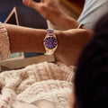 Citizen "Tsuyosa" Automatic Purple 37mm Watch NJ0200-50W