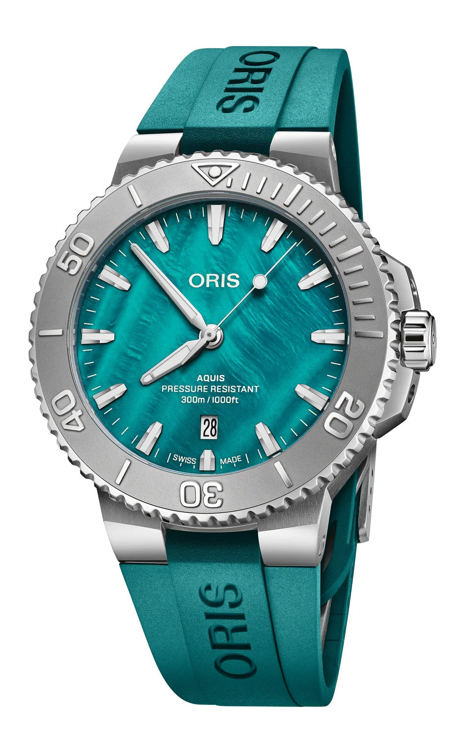 Oris Aquis Date New York Harbor Limited Edition II 43.5mm Watch 01 733 7789 4187-Set