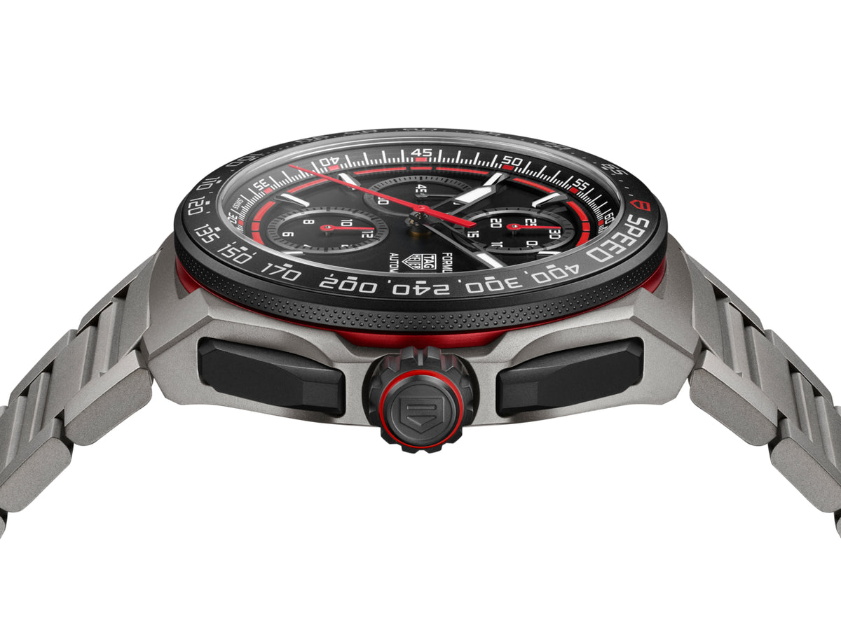 Tag Heuer Formula 1 Chronograph 44mm Titanium Watch CBZ2082.BF0009