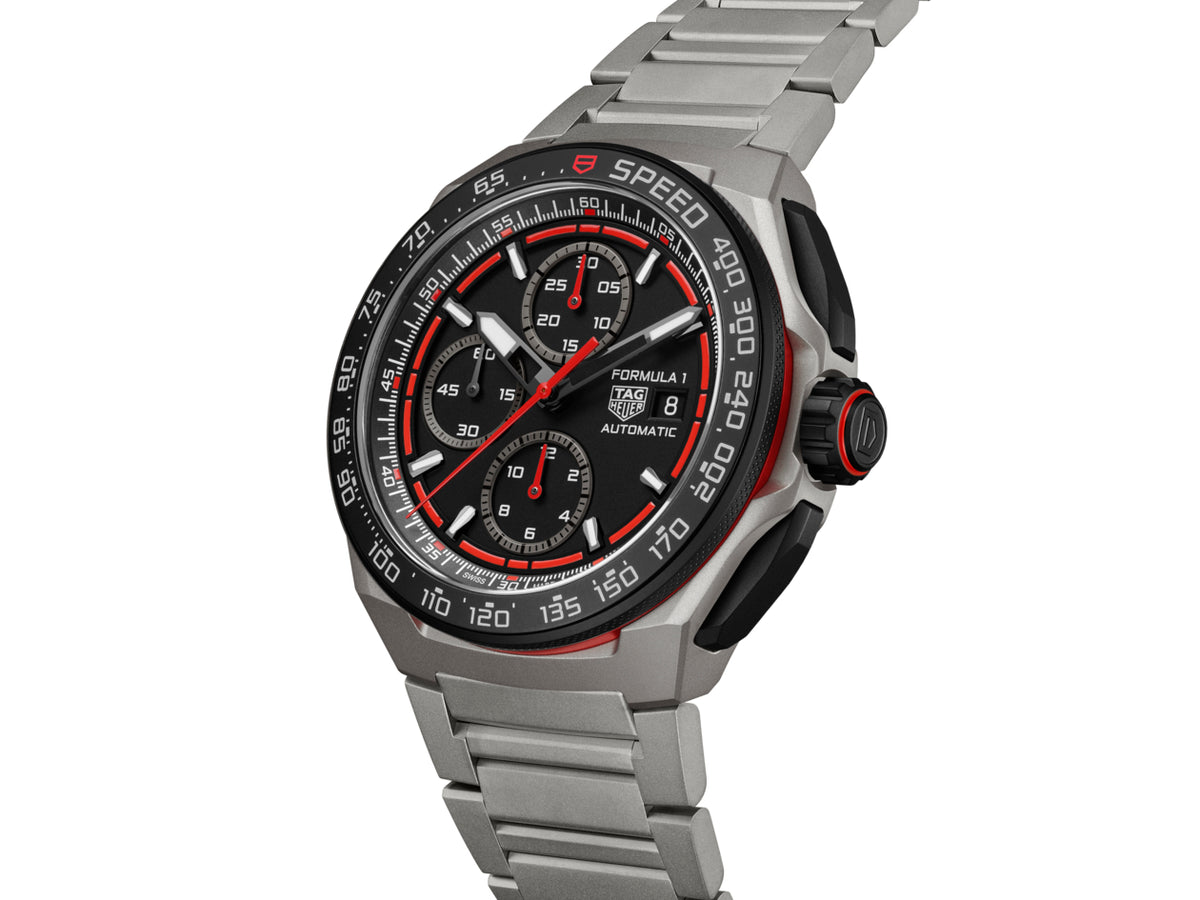 Tag Heuer Formula 1 Chronograph 44mm Titanium Watch CBZ2082.BF0009