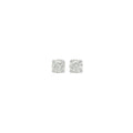 Diamond Round Brilliant Cut 0.50ct 18ct White Gold Stud Earrings