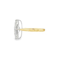 Marquise Cut 4.05ct Lab Grown 18ct Yellow Gold Ring