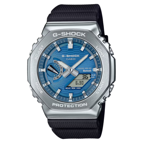 G SHOCK G-STEEL Blue Fine Metallic 2100 Series GBM-2100A-2BER