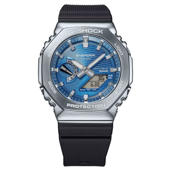 G SHOCK G-STEEL Blue Fine Metallic 2100 Series GBM-2100A-2BER