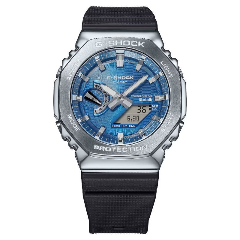 G SHOCK G-STEEL Blue Fine Metallic 2100 Series GBM-2100A-2BER