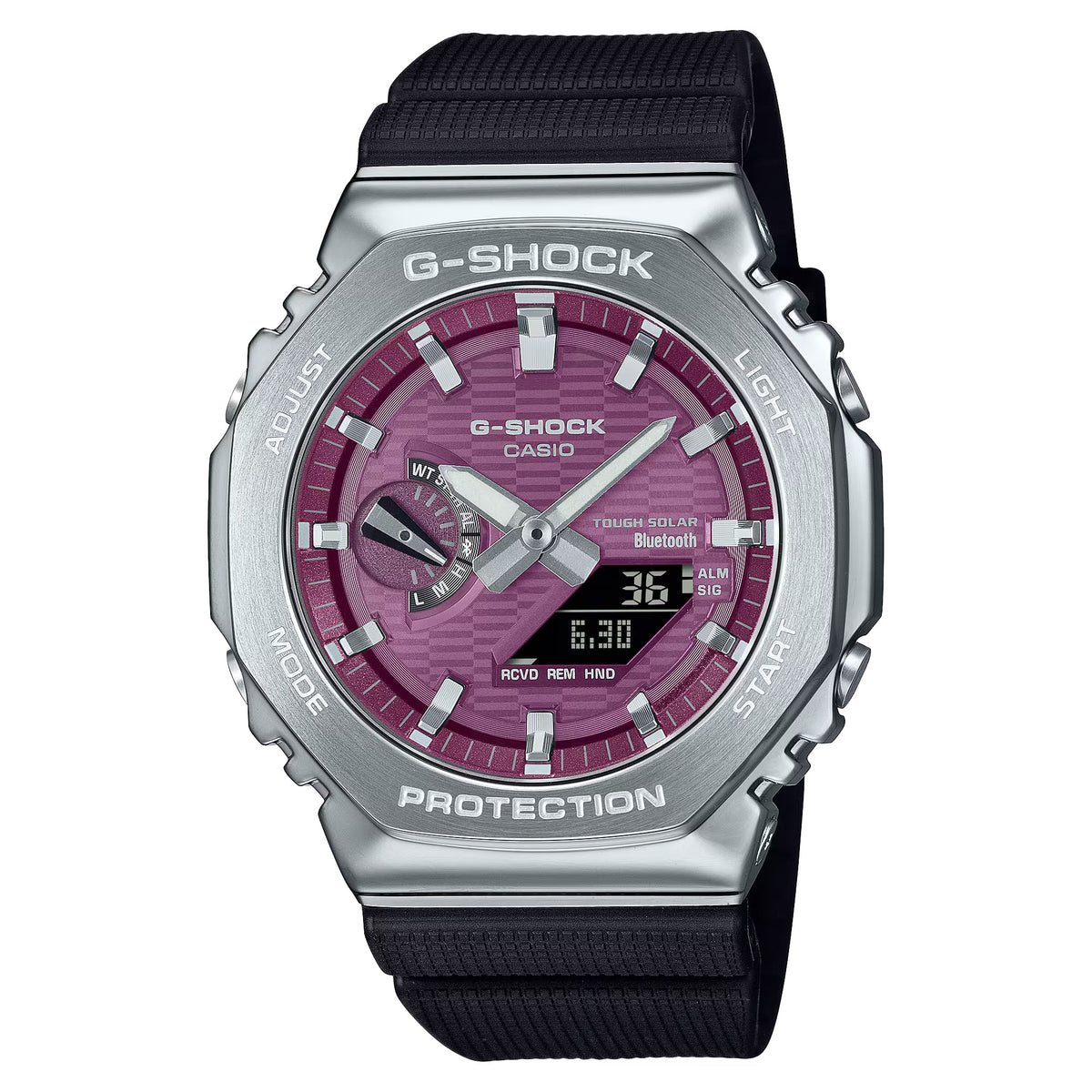 G SHOCK G-STEEL Purple Fine Metallic 2100 Series GBM-2100A-4BER
