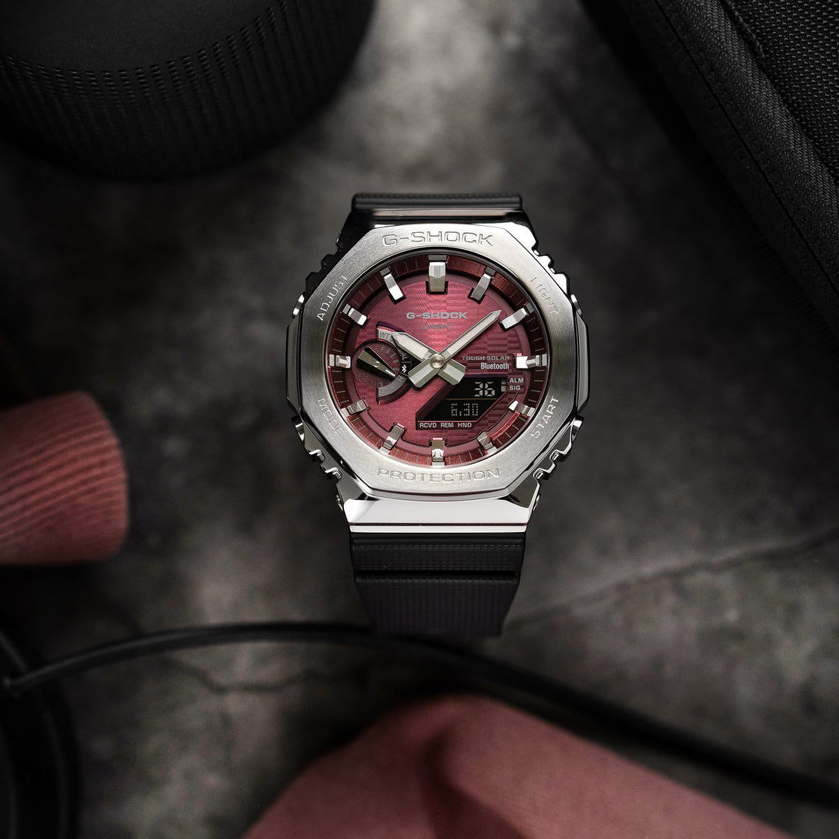 G SHOCK G-STEEL Purple Fine Metallic 2100 Series GBM-2100A-4BER