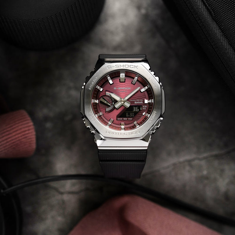 G SHOCK G-STEEL Purple Fine Metallic 2100 Series GBM-2100A-4BER