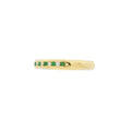 Emerald and Diamond 18ct Yellow Gold Eternity Ring