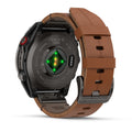 Garmin Fenix® 8 Pro 47mm, AMOLED, Sapphire, Carbon grey DLC titanium with Chestnut leather band 010-03198-40
