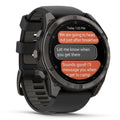 Garmin Fenix® 8 Pro 51mm, AMOLED, Sapphire, Carbon grey DLC titanium with Black/pebble grey