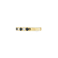 Sapphire & Diamond 18ct Yellow Gold Eternity Ring