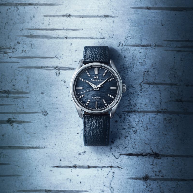 Grand Seiko Evolution 9 'Moonlit Birch Bark' Steel Hi-Beat 38.6mm Watch SLGW007