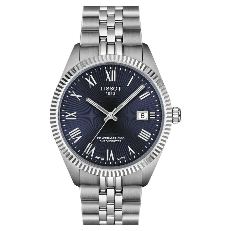 Tissot Ballade Powermatic 80 Cosc 39mm Blue Dial Watch T1564081104300