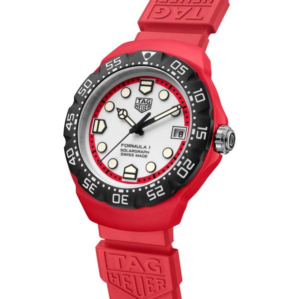 Tag Heuer Formula 1 Solargraph Red, Steel 38mm Watch WBY1161.FT8086